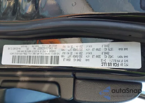 2016 Jeep Grand Cherokee Limited 75Th Anniversary из США, поврежденный, VIN 1C4RJEBG4GC369237